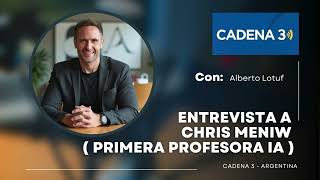 La primera profesora IA, ¿La IA cambiará la educación? @cadena3