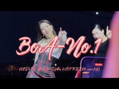 BoA (보아) - No.1 Fancam 직캠 220921 / KOREA-U.S. SMEs go Together K-POP MINICON 2022 NYC