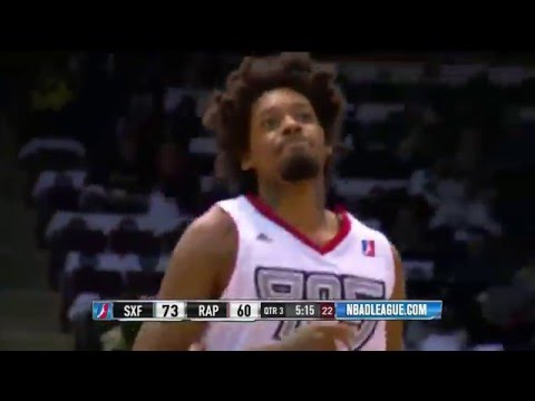 Raptors 905 Highlights: Bebe's Alley-Oop Slam - January 2, 2016