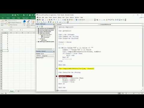 31 ENG VBA Excel   Passing data as parameters or arguments between subroutines