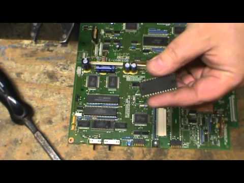 Scrapping how to remove ic chips from circuit board