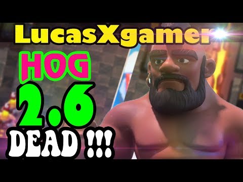 🔥LucasXgamer 7500+ gameplays 👈The reason hog cycle  died last season - Clash Royale