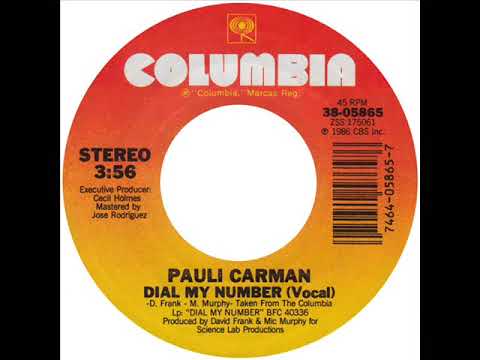 Pauli Carman - Dial My Number (Dj ''S'' Rework)