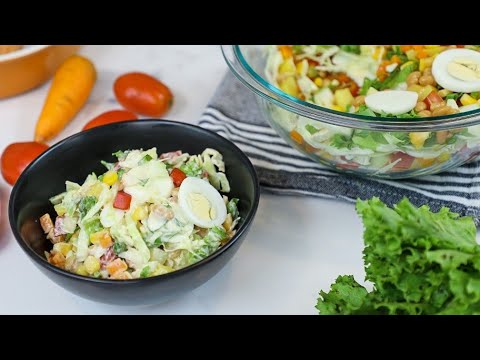 OMG! THIS NIGERIAN SALAD IS SOOOOO DELICIOUS. YOU WON'T STOP EATING IT.