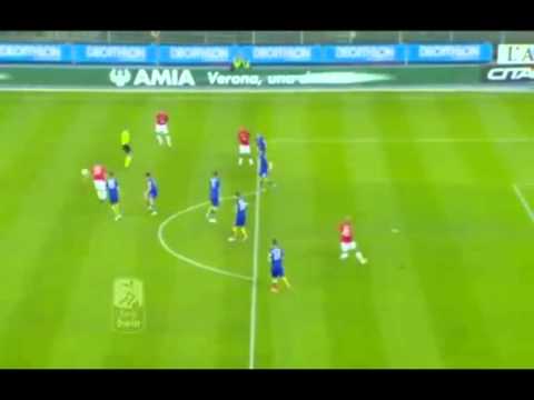 Hellas Verona-Novara 1-1  gol di Alhassan