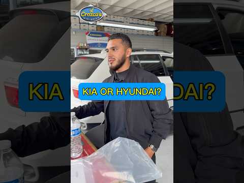 Would you rather choose Kia or Hyundai? 🫣#autorepair #autoshop #kia #hyundai