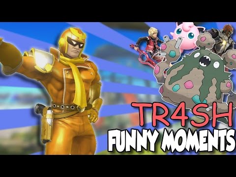Smash 4 Hacked - Tr4sh! Everyone is Hilariously Broken!! (Part 1)