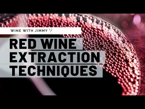 Red Wine Extraction Techniques: Advanced Version useful for WSET L3 and L4