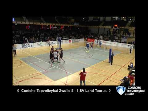 Livestream Coníche Topvolleybal Zwolle - SV Land Taurus