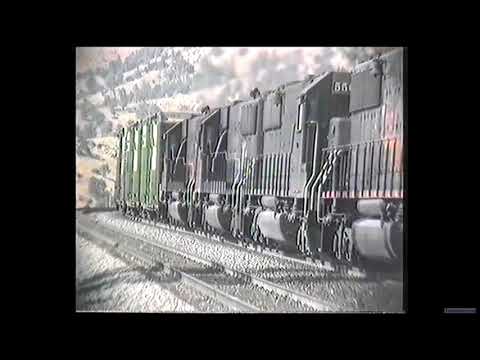 Classic Railroad Series 1170 - Twenty Years ago in the Tehachapi Loops Part 2