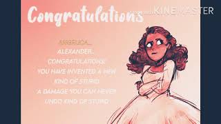 Congratulations [Hamilton] Lyrics