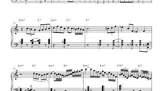 [ 재즈피아노 악보 ] McCoy Tyner - Satin Doll (Theme Transcription)