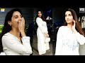Nora Fatehi Looks Beautiful In Traditional Outfit At T Series Office