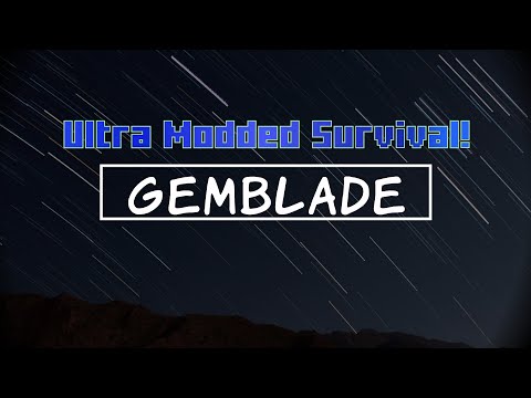 Minecraft: Ultra Modded Survival EP:2 Collect and Build!