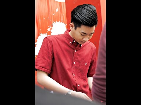 Fancam - ออฟ จุมพล งานOvaltine cafe(ถ่ายรถโรงเรียน) :040317