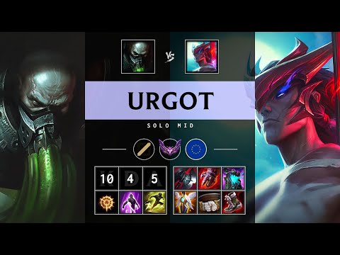 Urgot Mid vs Yone - EUW Master Patch 25.21