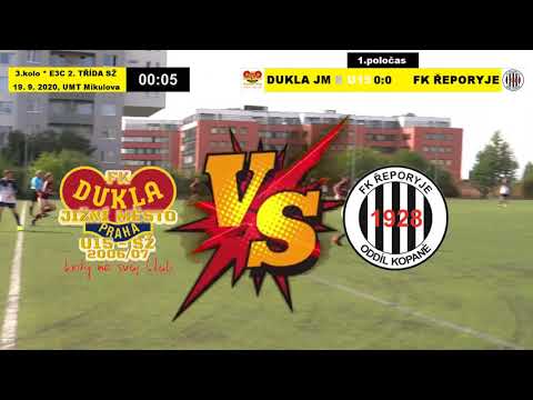 3.kolo ⚽ FK DUKLA Jižní Město "B" U15 @ Fk Řeporyje ◙ 19.9.2020 ᴴᴰ ⚽ E3C 2. TŘÍDA