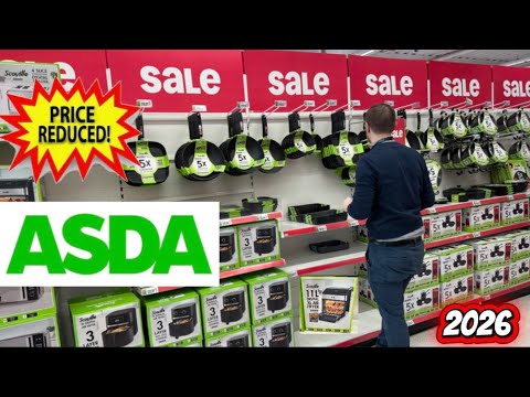 Asda Big Sale 2026 . Kitchen Appliances / Crockery / and Much More . Cheap UK Supermarkets .