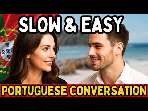 Repeat After Me: BEGINNER Portuguese (Slow and Natural Conversations)