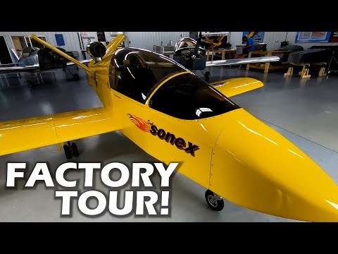 Worlds Smallest Personal Jet | Factory Tour of Sonex Aircraft during Oshkosh 2021 Airventure