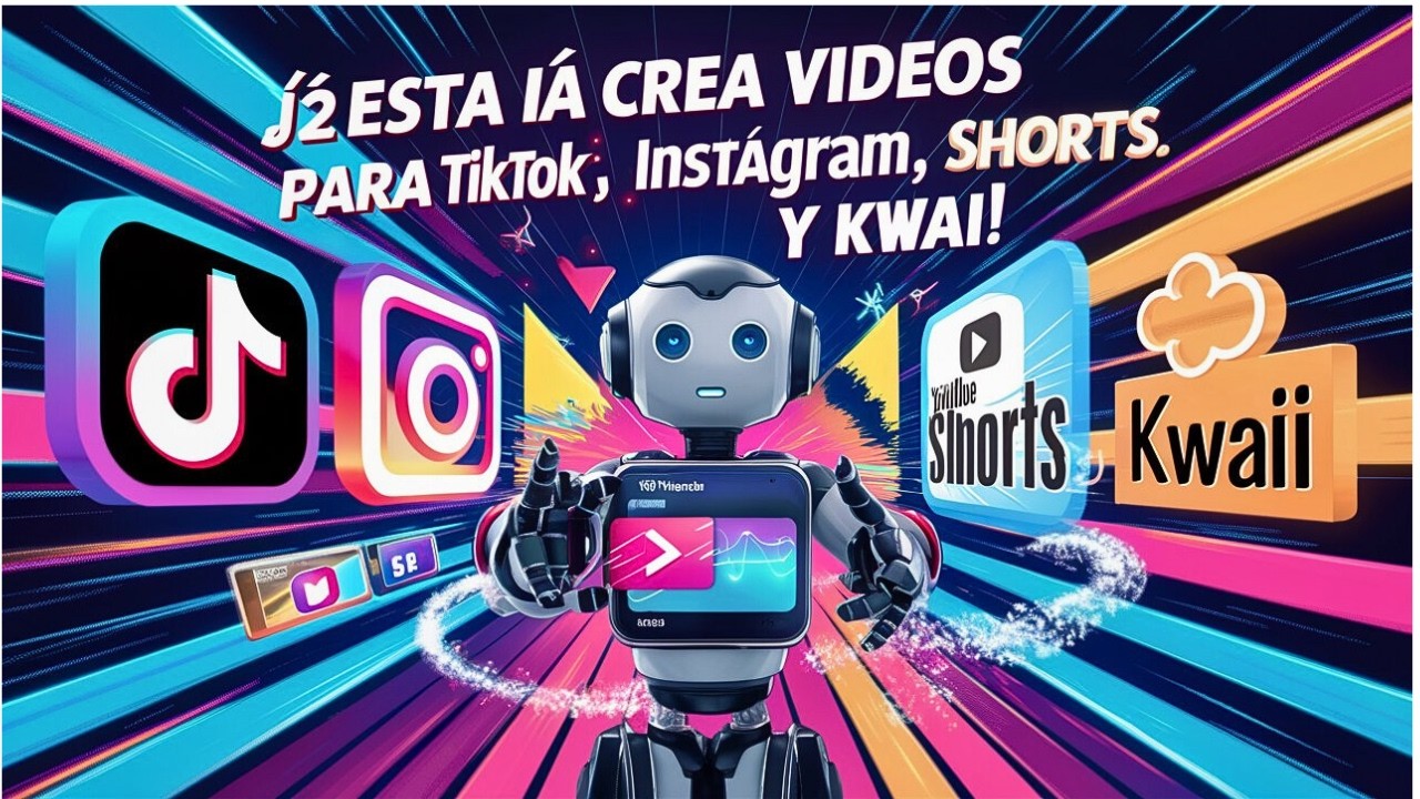 ¡Esta IA crea videos para TikTok, Instagram, Shorts y Kwai!