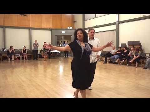 Nora & Ed Tango Lesson Demo 2017 July 20