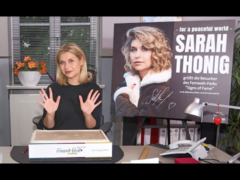 STARS Sarah Thonig in the Signs of Fame of Fernweh Park HD