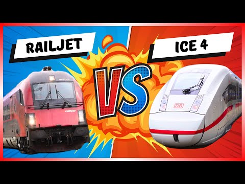 Railjet vs. ICE 4 - Vergleich von Hochgeschwindigkeitszügen