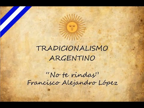 No Te Rindas - Francisco Alejandro Lopez