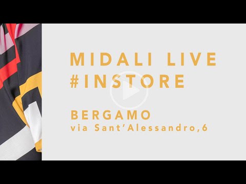 MIDALI LIVE #INSTORE | BERGAMO | via sant'alessandro