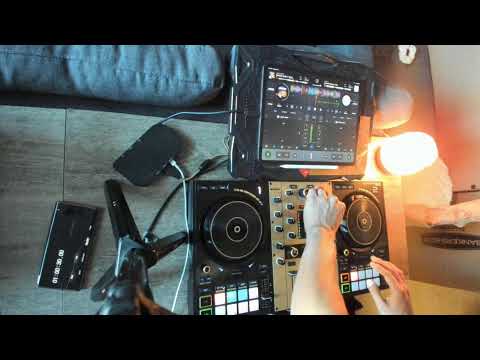 Practice Session #3 - Hercules Inpulse 500 LE (Gold) Mixing Tidal Playlists with Algoriddim Djay iOS