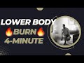 Lower Body Burn HIIT Workout Burn Fat Tone Legworkout Fitness Fatloss