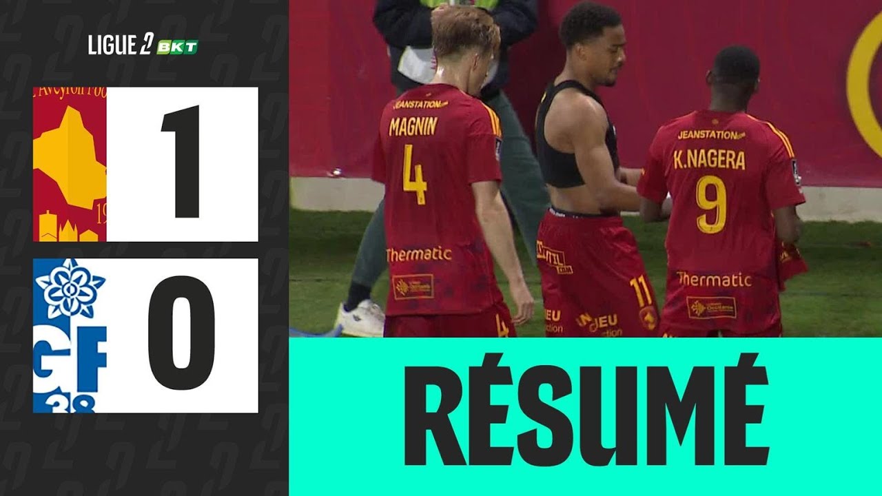 Rodez AF vs Grenoble Foot 38 Highlights
