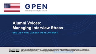 Alumni Voices: Managing Interview Stress