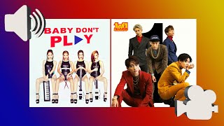 [KPOP SWAP] ♫ 원더걸스 (Wonder Girls) - Baby Don&#39;t Play ♫ // 샤이니 (SHINee) - 1 of 1