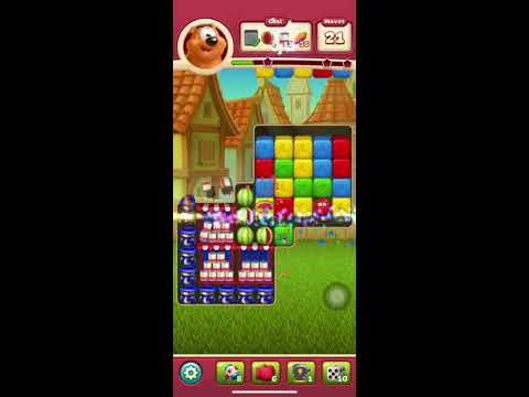 Toon Blast Level 2556 NO BOOSTERS - **Newest** 🐻⚔️🏆.