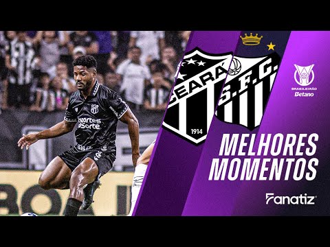 Résumé Ceará vs Santos FC Journée 27