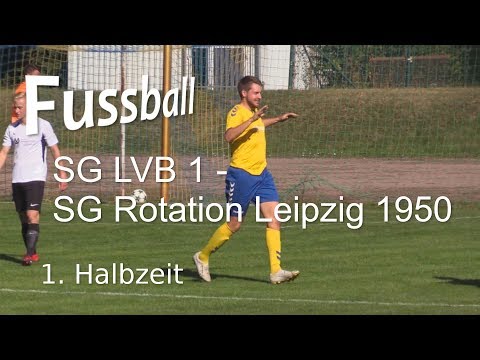 Fussball:  SG LVB 1 vs SG Rotation Leipzig 1950