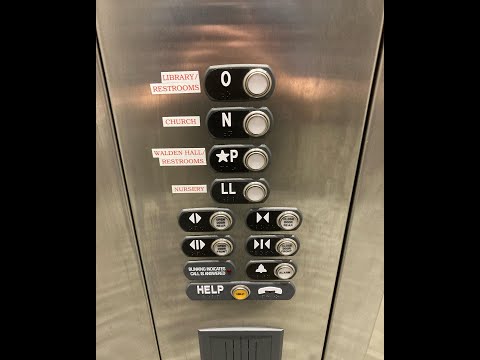 Barnstable, MA: 2019 ThyssenKrupp Endura MRL Hydraulic Elevator at the St. Mary's Episcopal Church