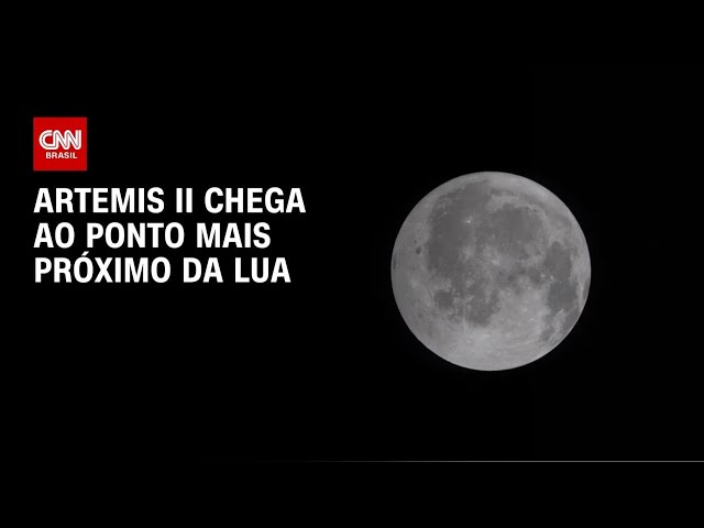Artemis II chega hoje ao ponto mais próximo da Lua | CNN NOVO DIA