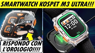 KOSPET TANK M3 ULTRA review smartwatch rugged recensione e unboxing smartwatch AMOLED e GPS