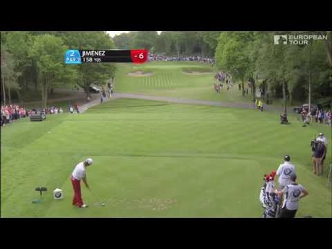 Miguel Ángel Jiménez Hole In One At Wentworth