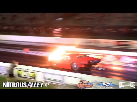 Nitrous Alley - Explosion!  - 2022 Snowbird Outlaw Nationals - Bradenton Motorsports Park PRO MOD Q2