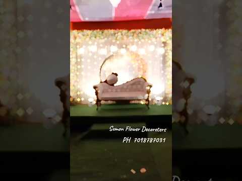 Flower Decoration stage 🥰😇🙏 #flowerdecoration #flower #flowers #decoration #youtube #youtubevideo
