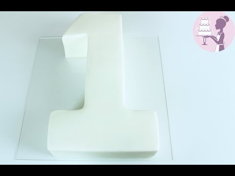 Number 1 Cake Template