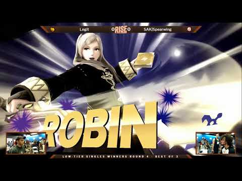 Rise 2018 Low-Tier WR4 - Legit (Pac-Man) vs SAK|Spearwing (Robin)