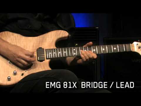 EMG 81-X Active Humbucker Pickup, Black image 4