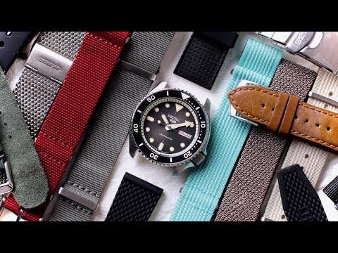 Seiko 5 Sports Watch Strap Guide: Leather, Bracelet, NATO, and Rubber Straps