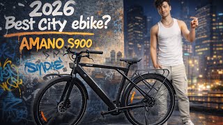 2026 Best City E-bike? AMANO S900 Electric City Bike