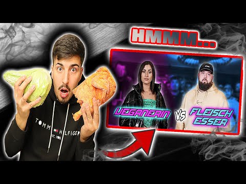 VEGANERIEN VS FLEISCHESSER!! / MetesReaktion